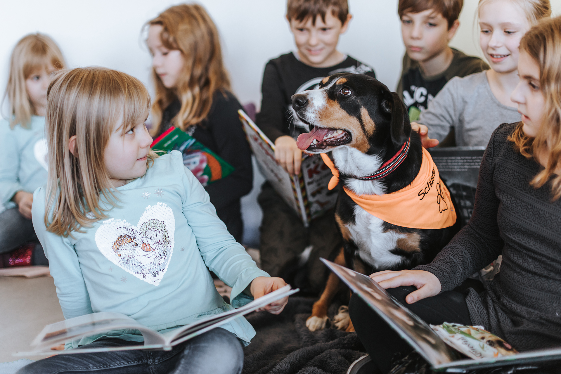 Tiergestützte Pädagogik mit Hund und Kinder